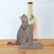 Pet Adobe Scratching Post with Sisal Rope, Toy, and Paw Shaped Base Interactive Play for Cats/Kitten, 24.5-inch 559757CBO - alternate 6
